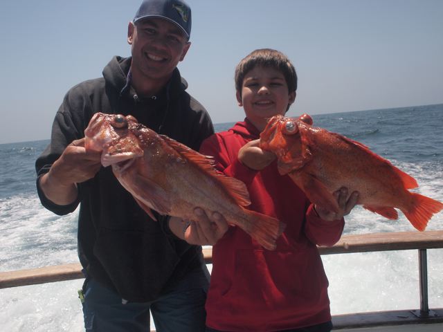 So Cal Saltie - Joe Sarmiento and his son Jake, fishing the Pacific Islander