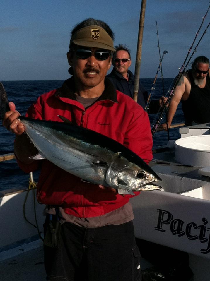 Blue Fin Tuna on the Pacific Islander