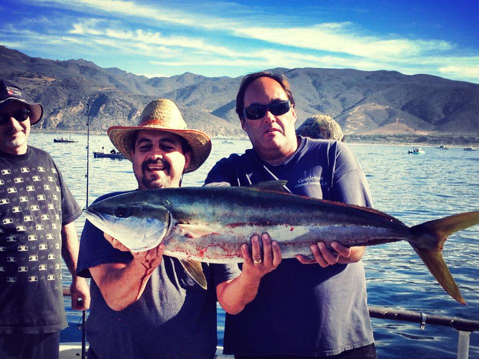 Gentleman Fishing Yellowtail