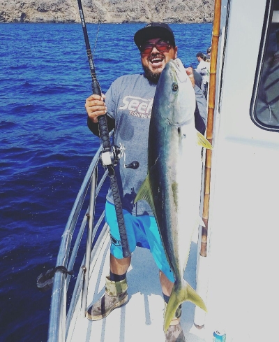 Yellowtail fishing and Rockfishing at the Channel Islands