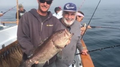 Read more about the article Rare Tan Grouper was caught while fishing on the Erna B.