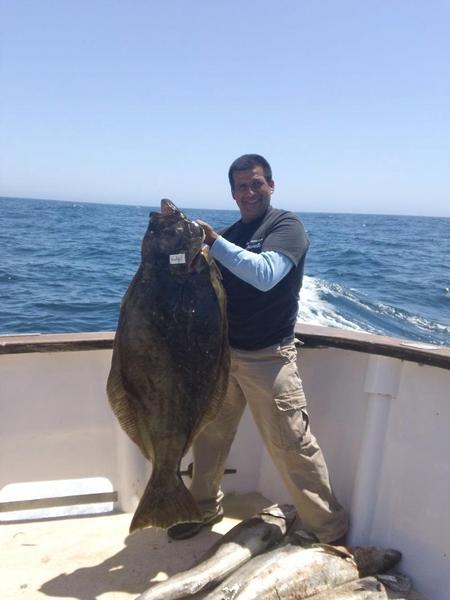 World Record California Halibut Mirage Channel Islands Sportfishing